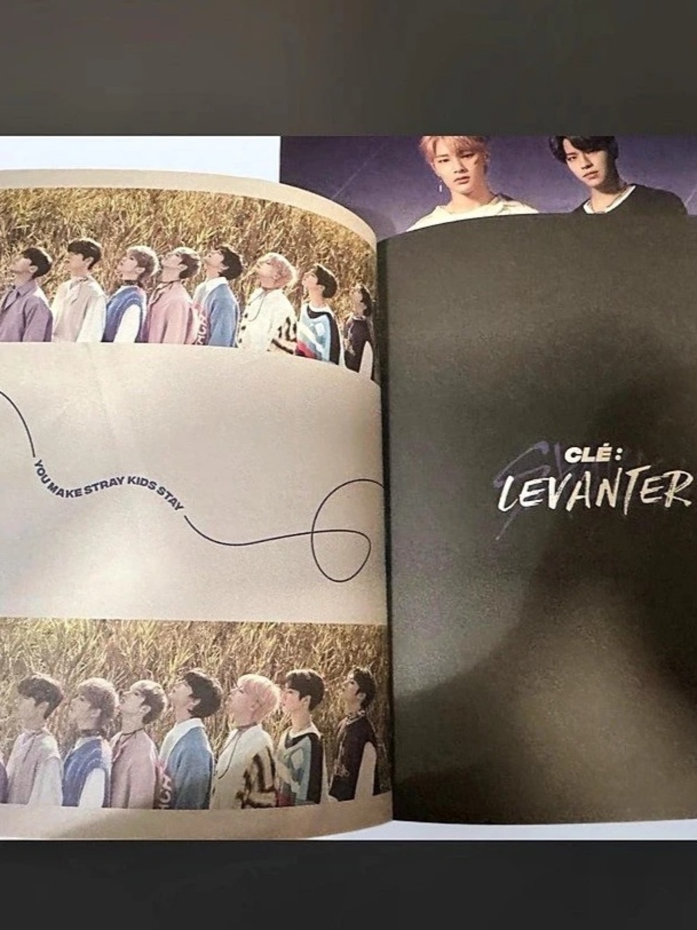Stray Kids Cle Levanter album with photocards